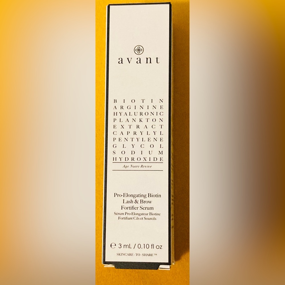 Avant Pro-elongating Biotin Lash & Brow Fortifier Serum